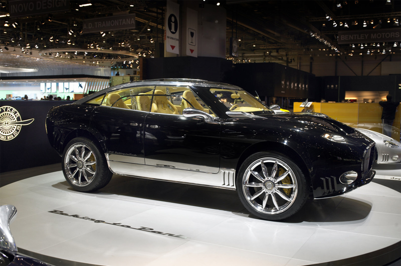 Illustration for article titled The Spyker D12 SUV was surprisingly ahead of its time